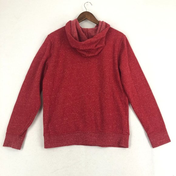 Coca Cola Men's Size Small Red Logo Graphic Front Long Sleeve Pullover Hoodie - Picture 10 of 10